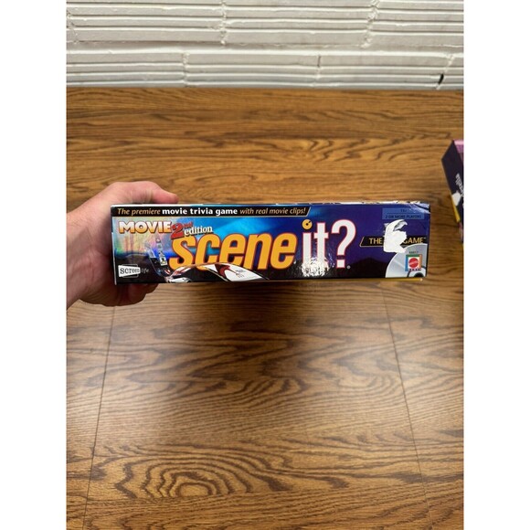 SCENE IT?‎ Board Game Movie 2nd Edition by Mattel, player pieces missing - Picture 3 of 9